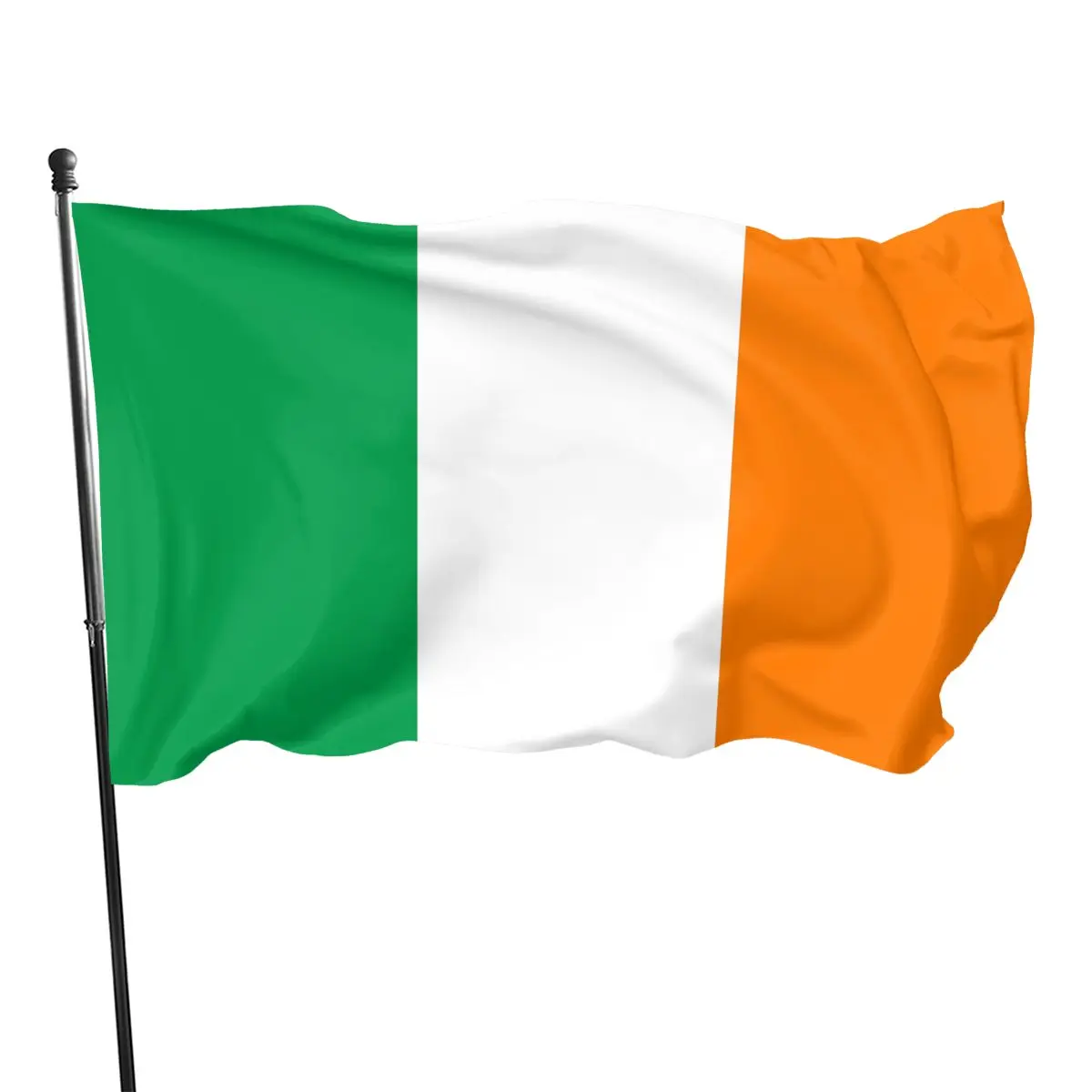 

90cmX150cm Green White Orange IRE IR IRISH Ireland Flag