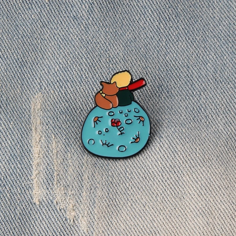 Не будьте скучной взрослой брошкой! Le Petit Prince B 612 планета Маленький принц лиса
