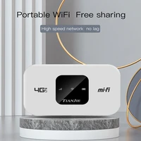 150mbps wifi router 4g sim card outdoor wireless mini modem fddtdd signal amplifier mobile car wi fi mesh with 2100mah battery