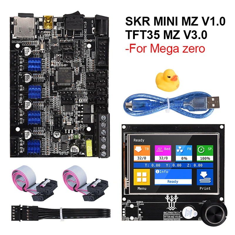 BIGTREETECH SKR MINI MZ V1.0 + TFT35 V3.0 панель управления сенсорным экраном TMC2209 Запчасти для 3D