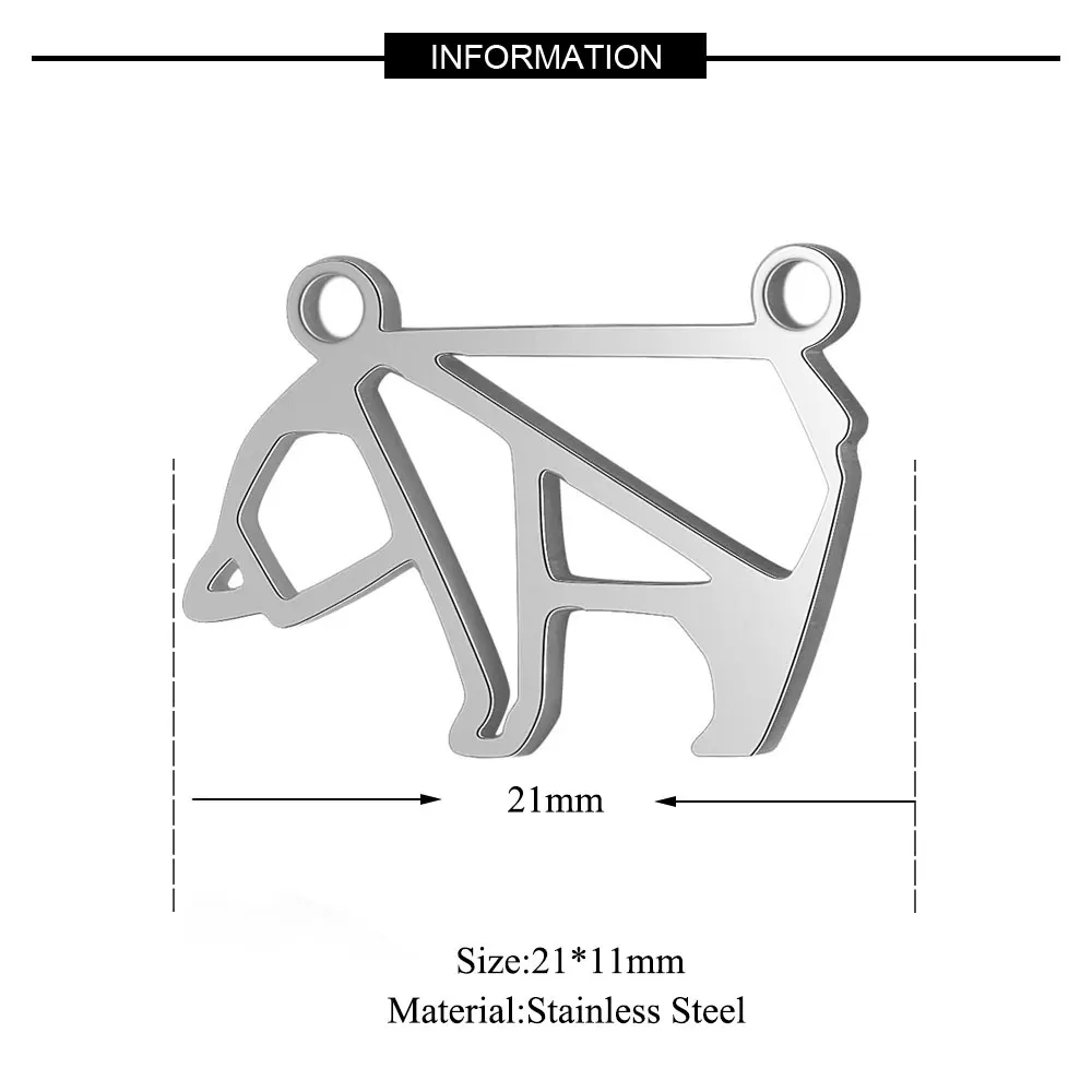 5 шт. очаровательные соединители с маленьким медведем оптовая продажа 100%