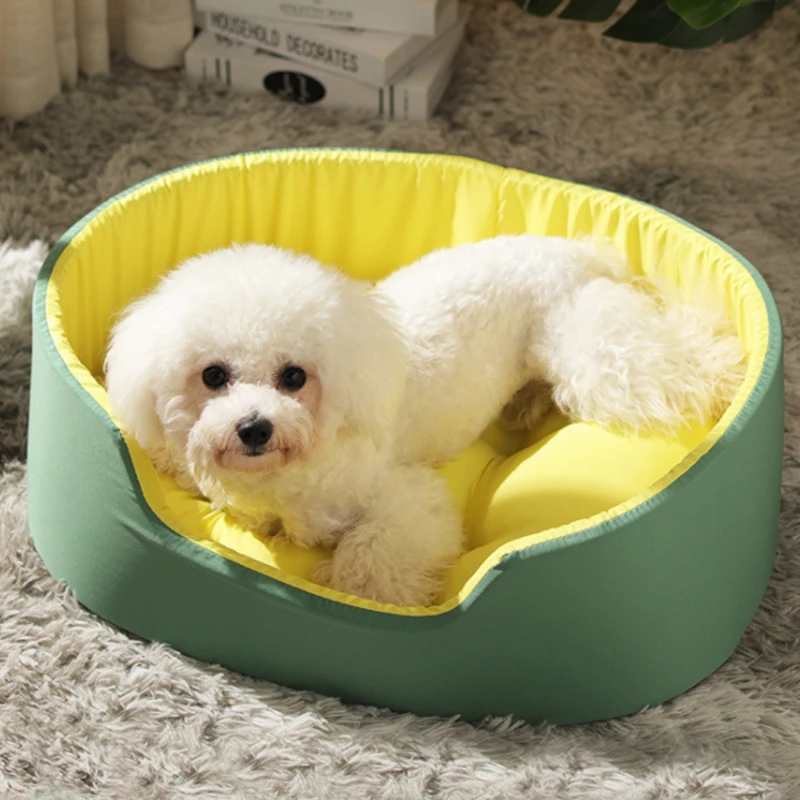 Моющаяся кровать для домашних животных собаки кошки большая подушка щенка