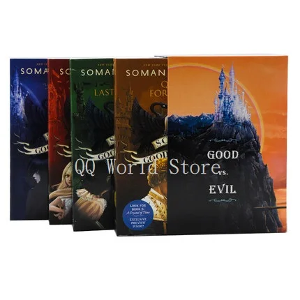 4 набор книг The School for Good and Evil 1-4 Soman Chainani для взрослых молодых подростков