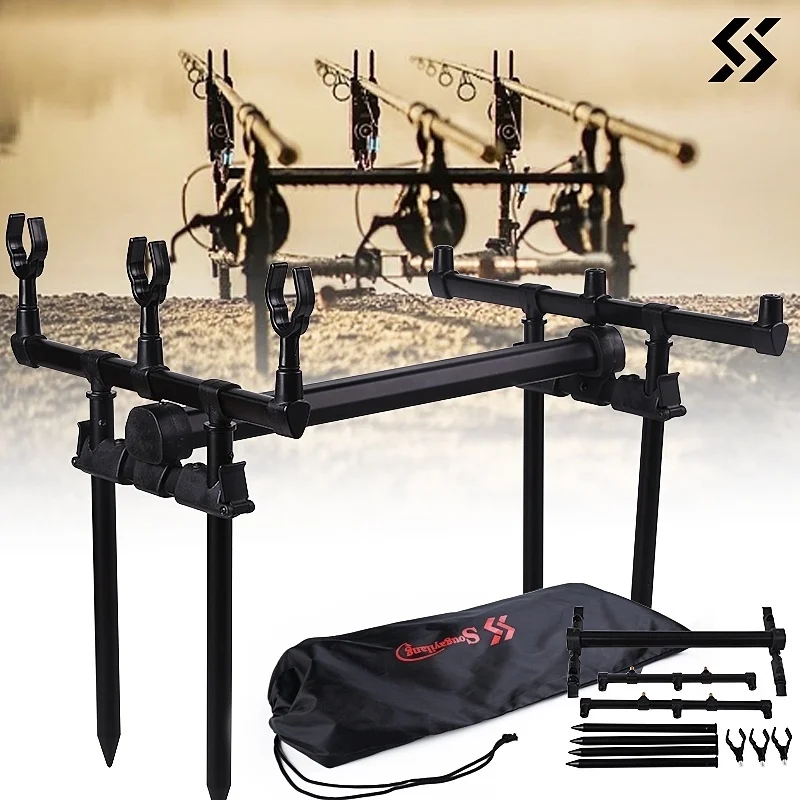 

Высококачественная Регулируемая Выдвижная подставка для удочки для ловли карпа