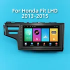 Стереоприемник 2 Din для Honda Fit LHD 2013-2015, 9 дюймов, автомобильное радио, мультимедийный плеер, GPS, Wi-Fi, навигация, головное устройство с рамкой