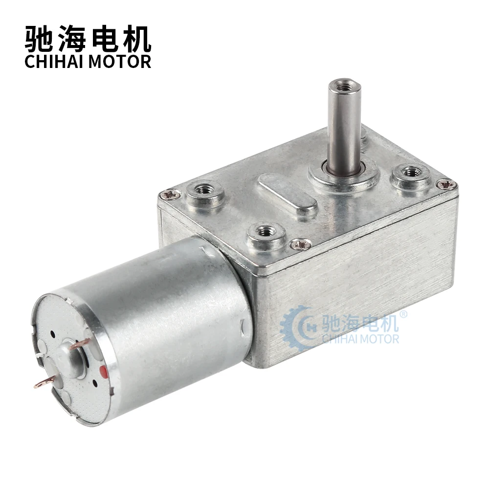 Мотор ChiHai CHW4632-370 6 в 12 В 24 постоянного тока Редуктор Мини-Червячная Шестерня мотор