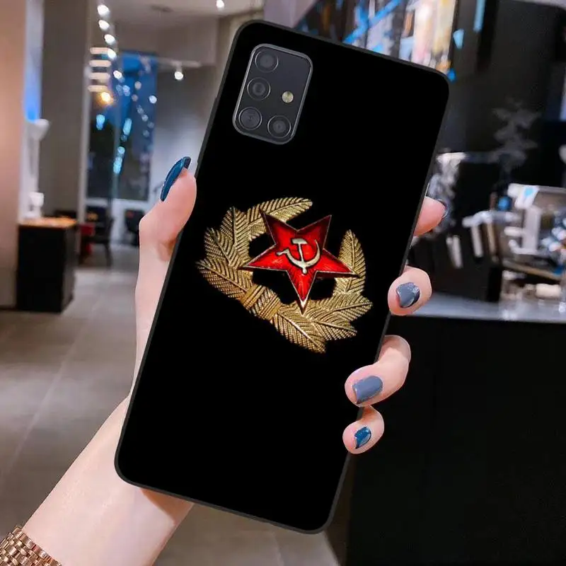 

Dabieshu Soviet Union USSR Flag Phone Case Cover for Samsung S20 plus Ultra S6 S7 edge S8 S9 plus S10 5G lite 2020