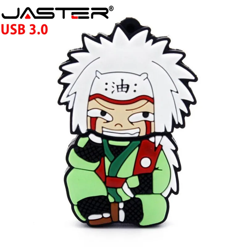 JASTER 3,0 Япония мультфильм Наруто все стили ручка-накопитель 64 Гб мини jiraiya флешки 16 Гб usb флеш-накопитель 32 Гб USB 3,0 карта памяти