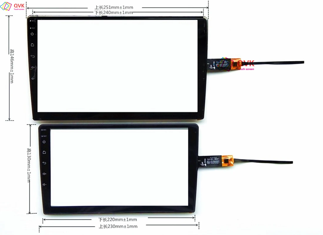 10 2 дюймовое Сенсорное стекло 9 дюймов P/N RS-8577-V0 FPC XDX GPS автомобильная навигация