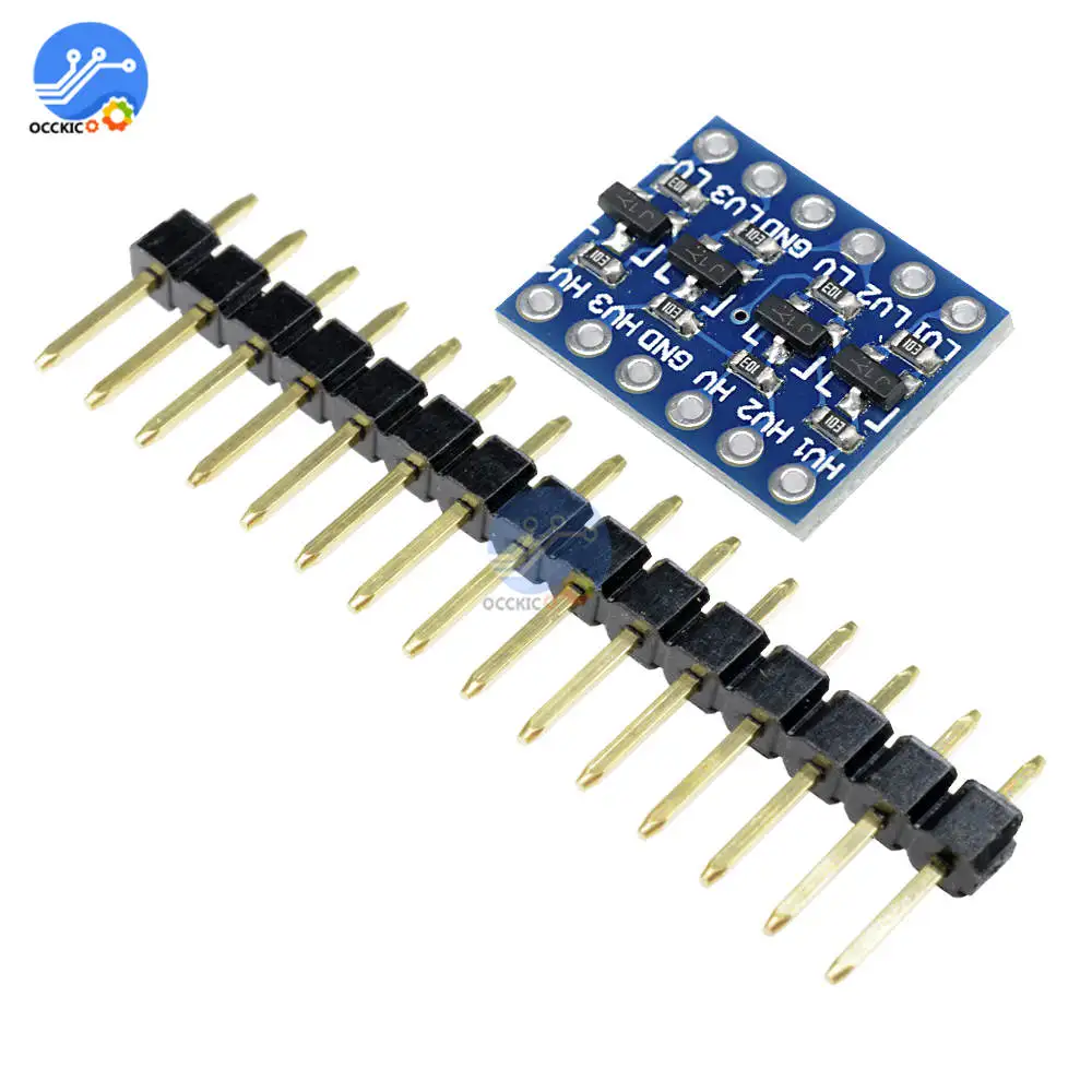 Преобразователь логического уровня IIC I2C 5 шт. в постоянного тока 3 В