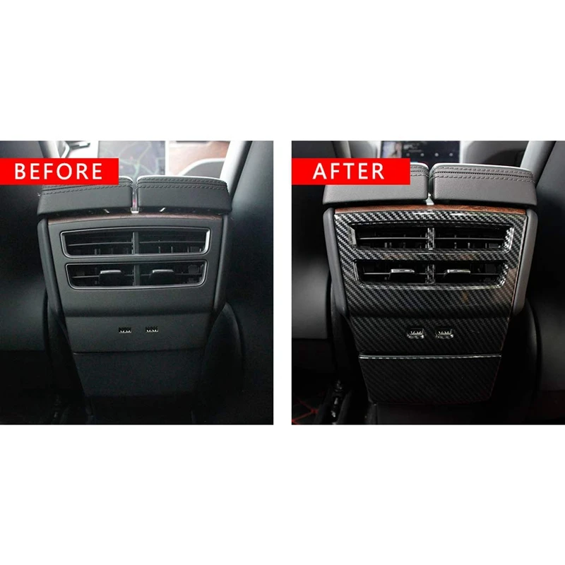 Задняя Крышка вентиляционного отверстия для Tesla Model X S 2016 2017 2018 2019 ABS пластиковые