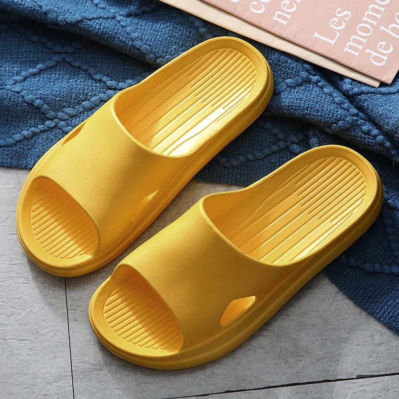 Тапки женские домашние на платформе Эва Нескользящие мягкие для ванной комнаты