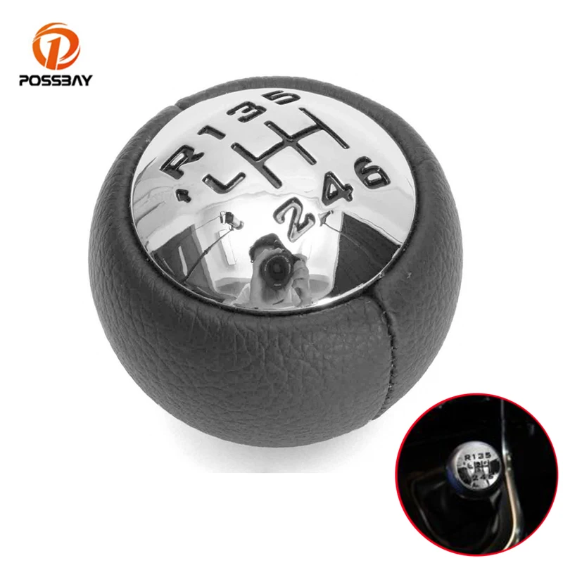 Автомобильная ручка переключения передач POSSBAY рулевого механизма автомобиля 6