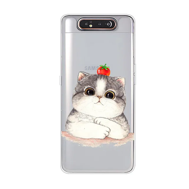 52 Чехол для телефона для samsung galaxy A80 чехол A80 силиконовый чехол Мягкий ТПУ чехол для samsung galaxy A80 A 80 чехол милый для galaxy a80 - Цвет: 52