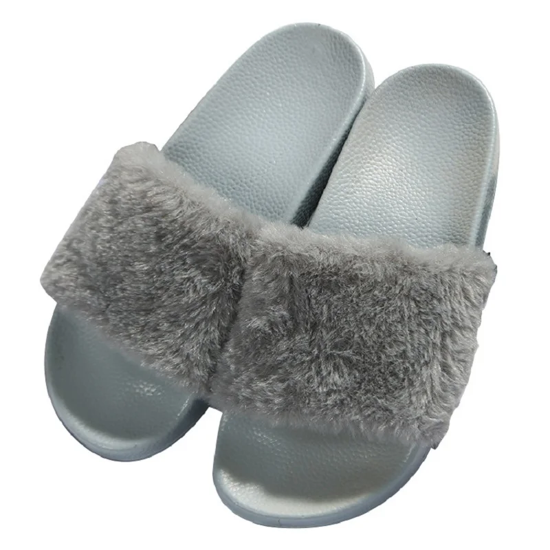 

Новинка, весенне-Осенние плюшевые тапочки «одно слово», Женская домашняя одежда с мягкой подошвой, хлопковые тапочки, женские сандалии