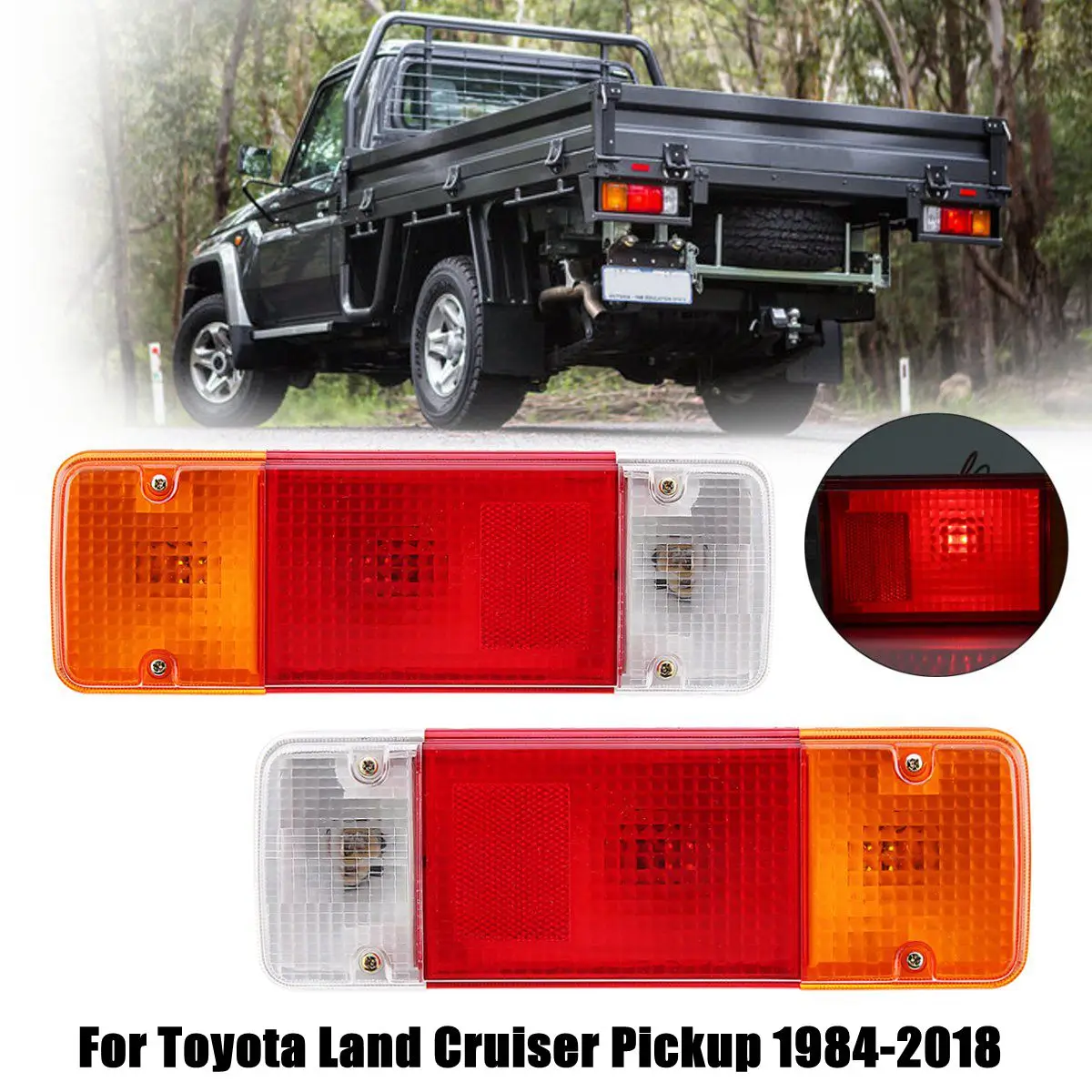 2 шт. трейлеры задний свет для грузовика стоп поворотник фонарь заднего хода Toyota