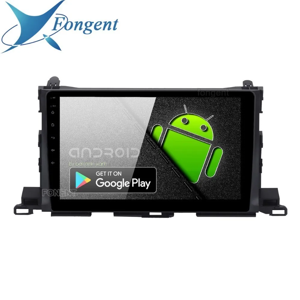Fongent 10 2 &quotIPS TDA7850 автомобиль 1 Din Android 9 0 радио для Toyota highlander 2015 GPS навигатор DSP 4 Гб RAM