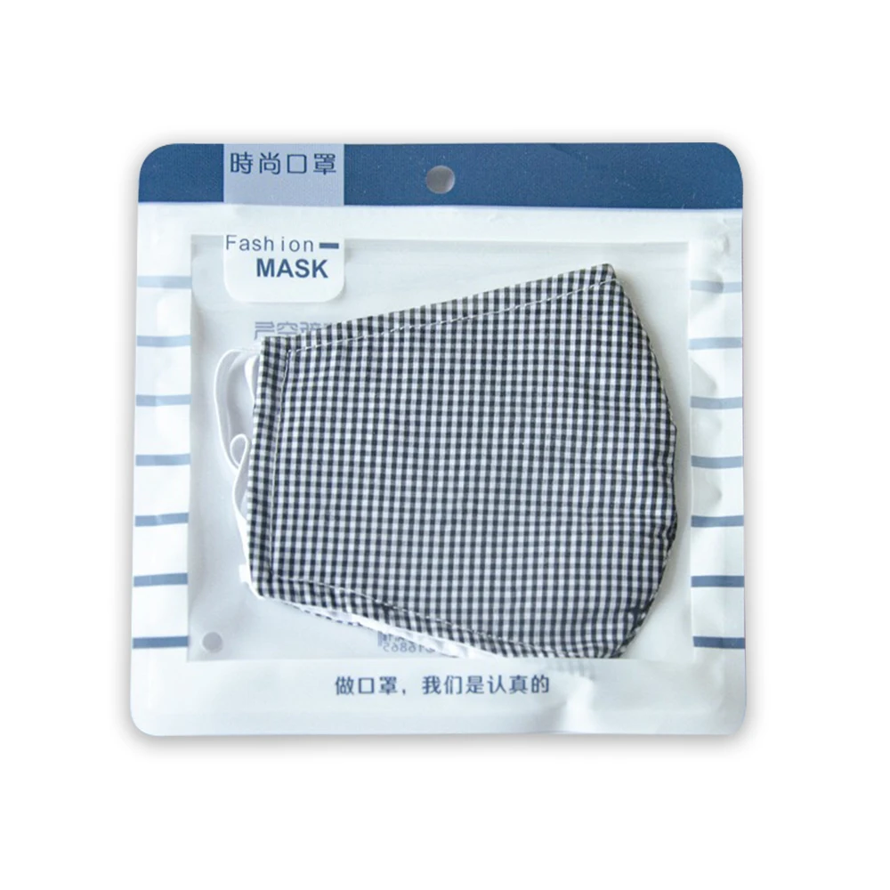 1 шт. многоцветная хлопковая маска для рта PM2.5 черная защиты от пыли фильтр с