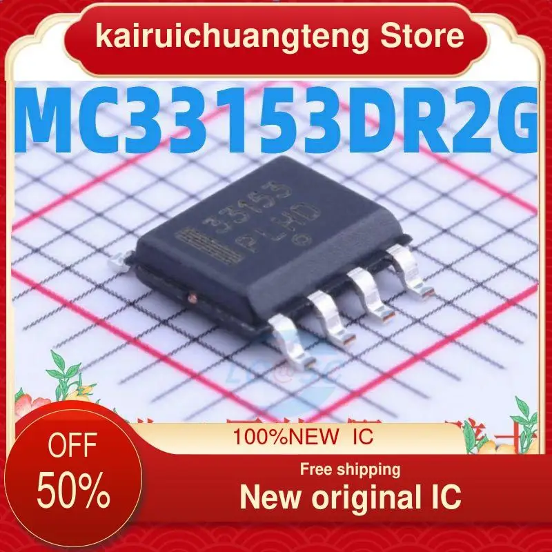 

Оригинальный MC33153DR2G SOP8 nuevo, 1 шт.