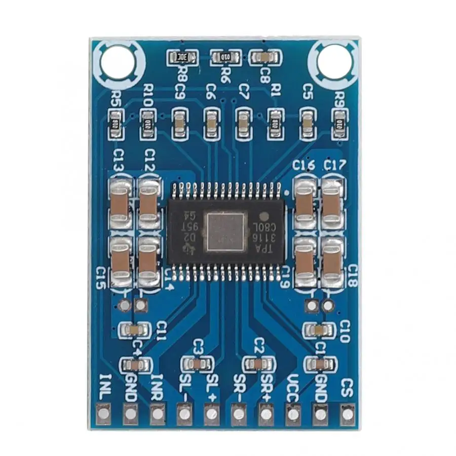 XH-M562 двухканальная Плата усилителя мощности мини плата цифрового класс D модуль