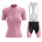 2021 Ralvpha одежда для езды на велосипеде, летние быстросохнущие MTB велосипед Джерси комплект одежды с коротким рукавом, профессиональная женская велосипедная спортивная одежда ALEFUL