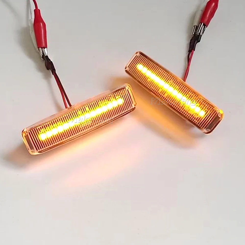 

LED Dynamic Turn Signal Light Side Marker Fender Sequential Blinker Lamp For BMW 5 Series E39 525i 528i 530i 540i 1995-2003 M5