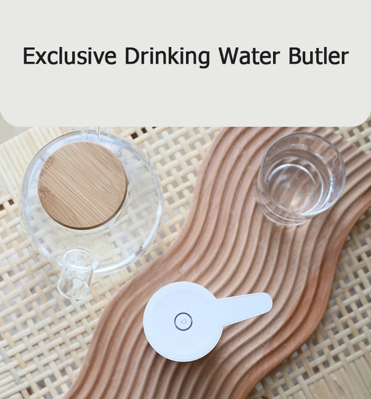 Диспенсер для воды Xiaomi Sothing Электрический с одной кнопкой бытовой портативный