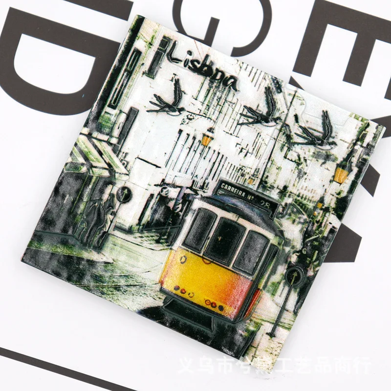 Креативные магниты на холодильник Lisboa для туризма сувениры резные изделия