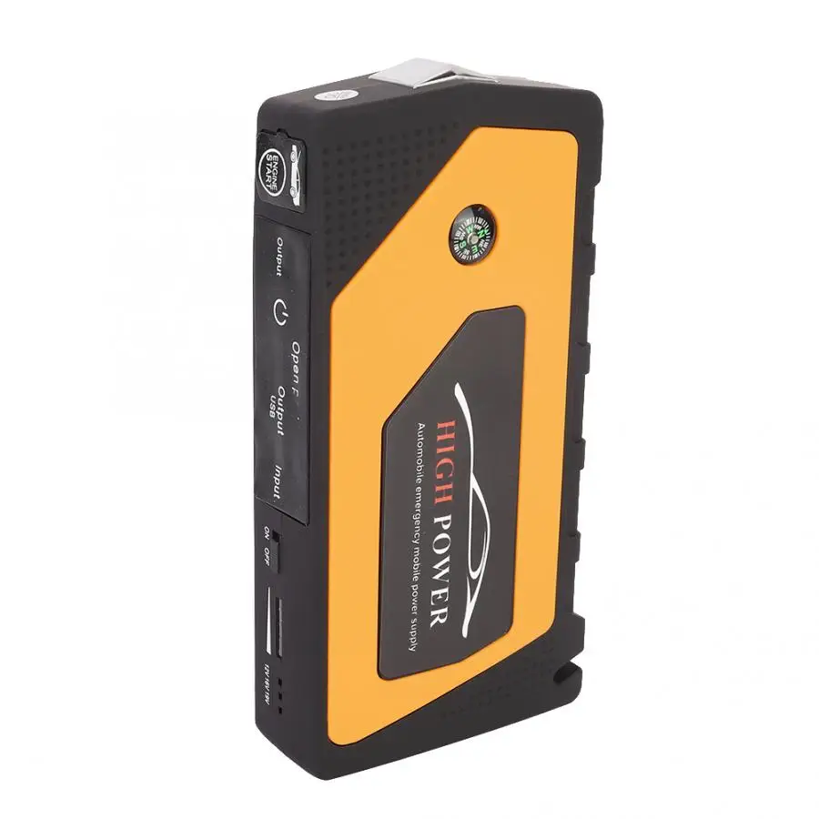 Автомобильный пусковой стартер аварийный 18000mAh 12V пусковое устройство портативное зарядное устройство в виде фонарика зарядное устройство автомобили automovil