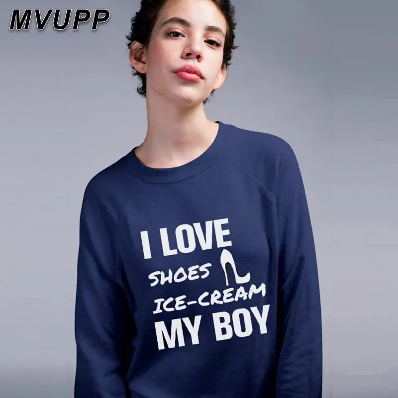 MVUPP/креативные толстовки с принтом люби друг друга милая одежда для пар
