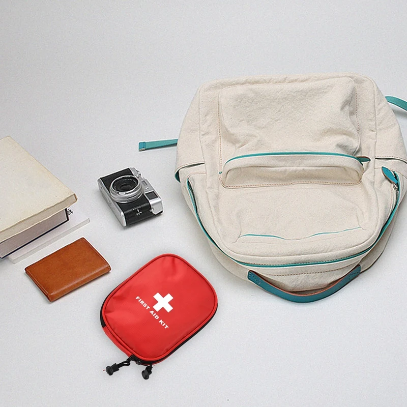 

First Aid Kit- Emergency Kit Waterproof Portable Essential Injuries For Car Kitchen Camping Travel Office Sports And Home
