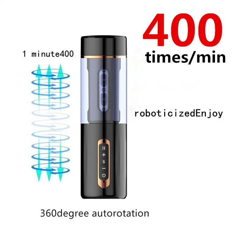 Умный Мужской мастурбатор с автоматическим вращением и голосовым управлением