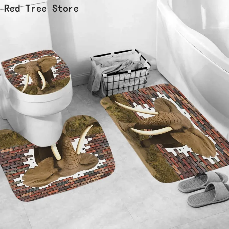 3 шт./компл. с классическим принтом пуховое одеяло на кровать коврики для ванной