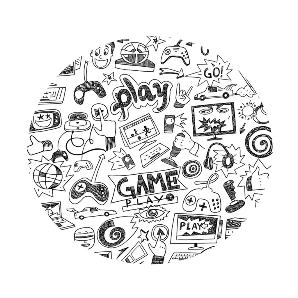 Круглая эластичная скатерть водонепроницаемый нескользящий чехол для стола с