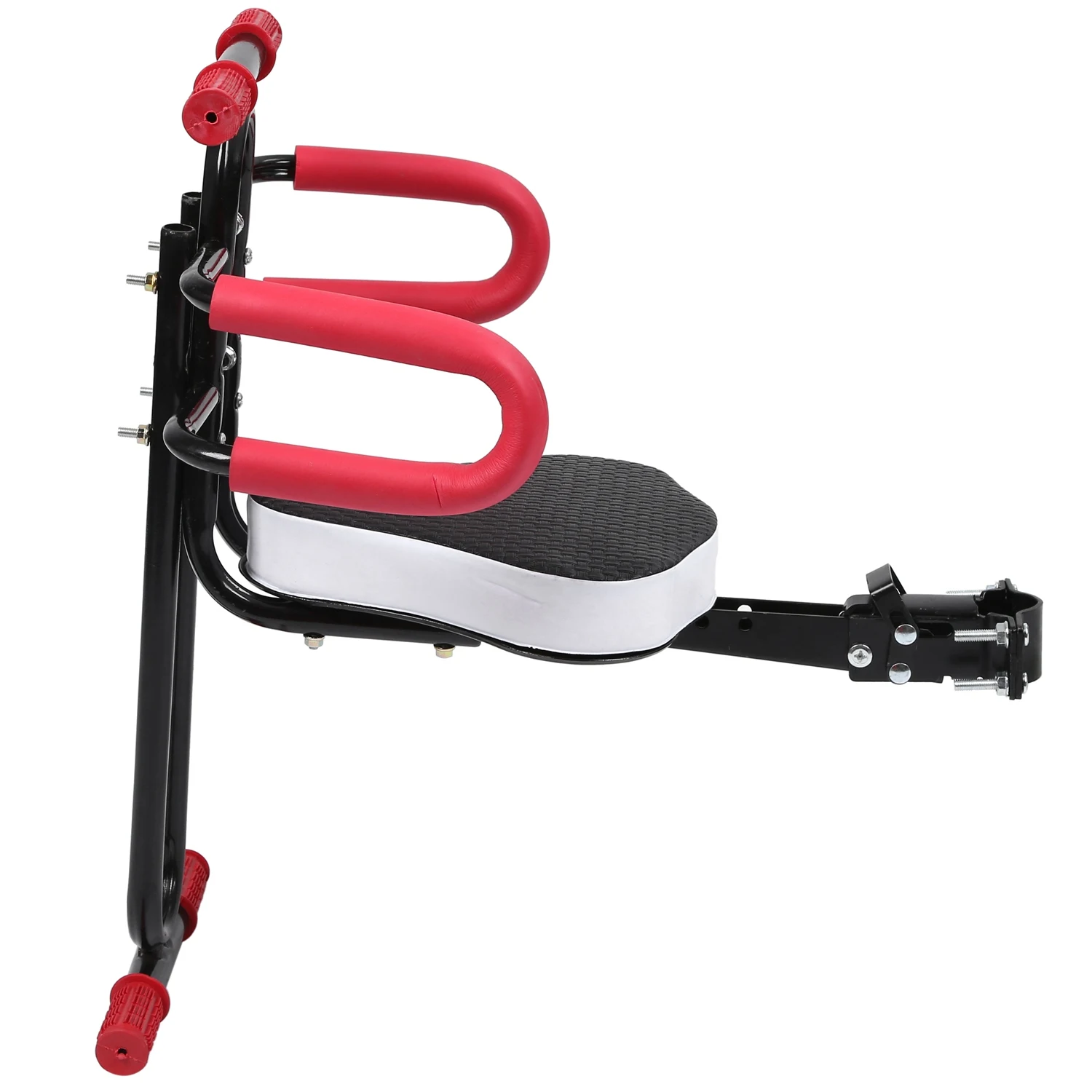Electric Bicycle Child Baby Chair Bike Front Safety Release Saddle Seat with Armrest Guard Bar Pedal Cycling Acccessories for Be | Мать и