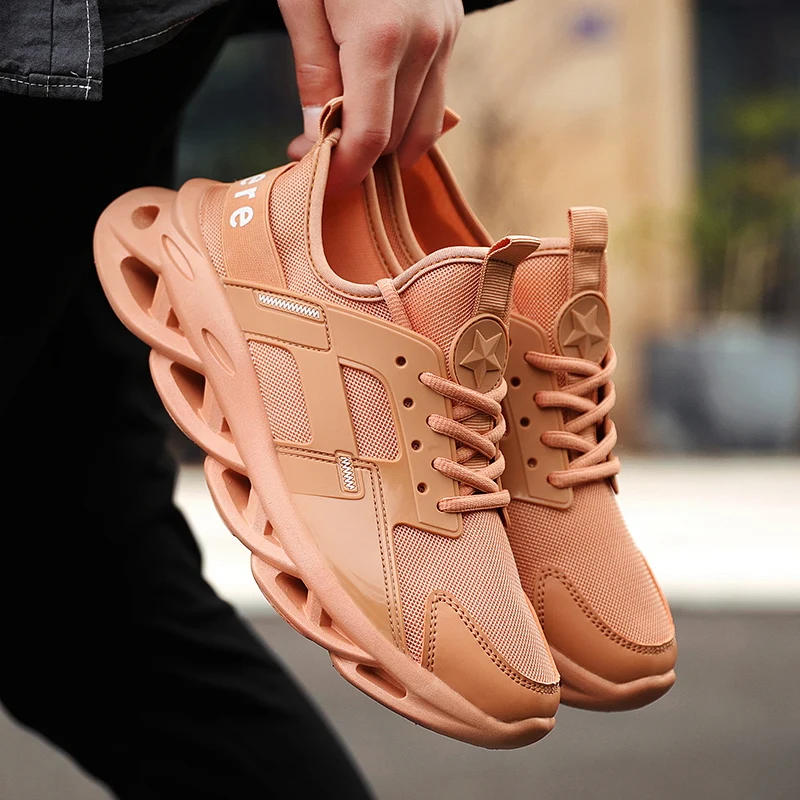 Сезон лето-осень Новые супер светильник Для мужчин обувь для бега на открытом