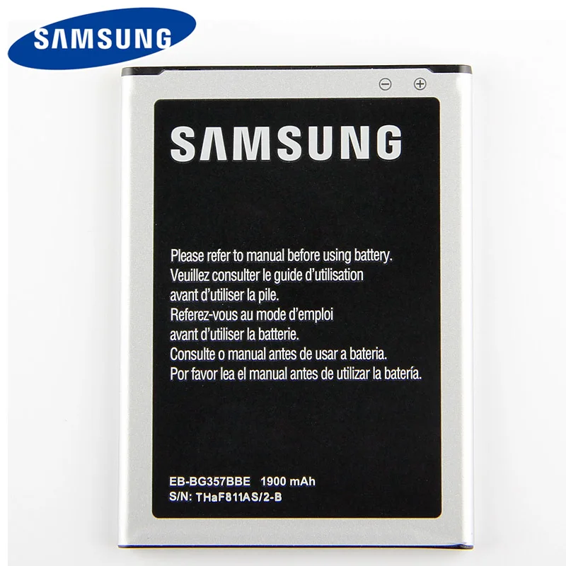 Оригинальный samsung высокого качества EB-BG357BBE аккумулятор для Ace 4 GALAXY G357 стиль LTE
