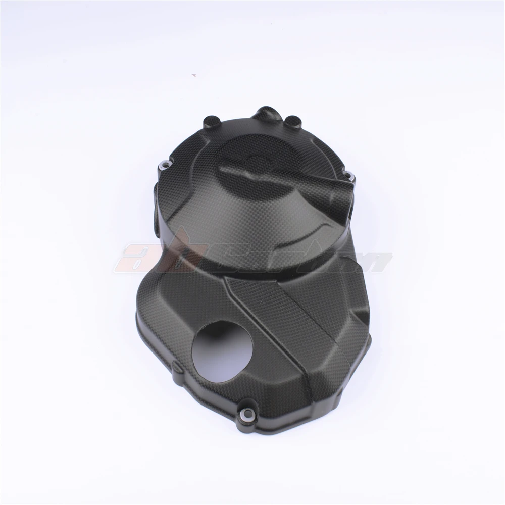 

Motorcycle Engine Clutch Cover Cowl Farings Carbon Fiber Forged For Ducati SuperSport 2017- 2019