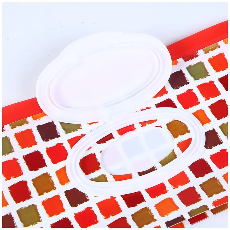 Многоразовые влажные салфетки с мультяшным принтом контейнер для влажных