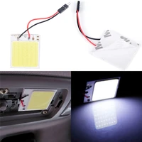 48 smd cob led t10 4w 12v light car interior panel lights dome lamp bulbparts high quality and brand new
