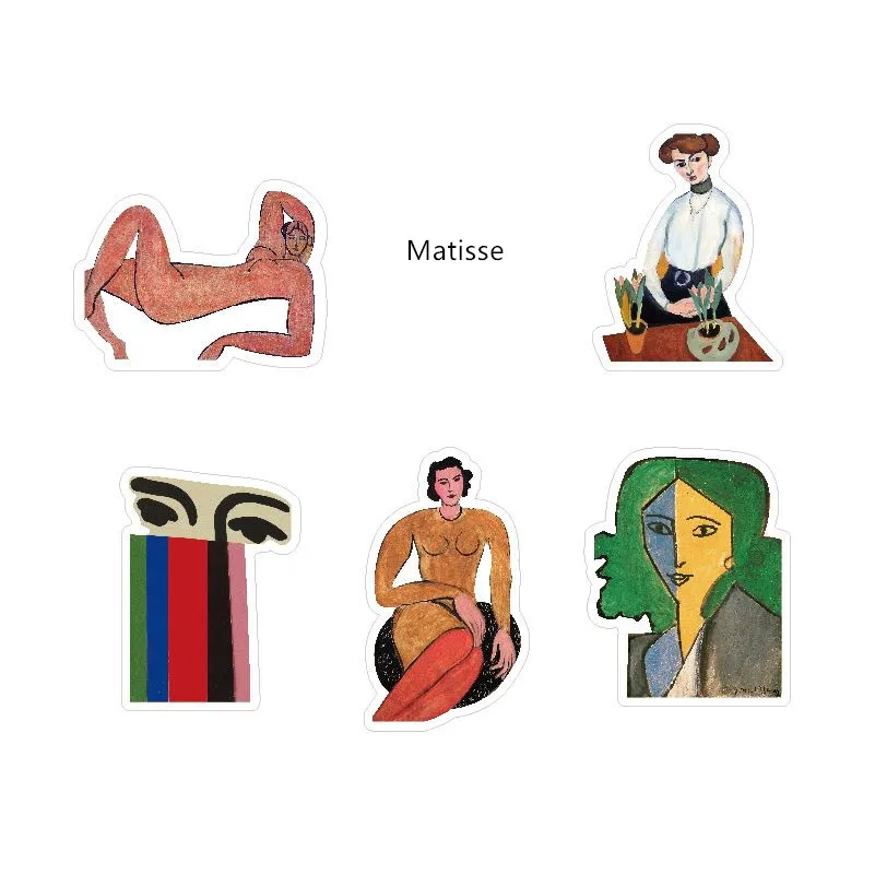 Чехол-наклейка с абстрактным рисунком Матисса чехол для тележки ноутбука