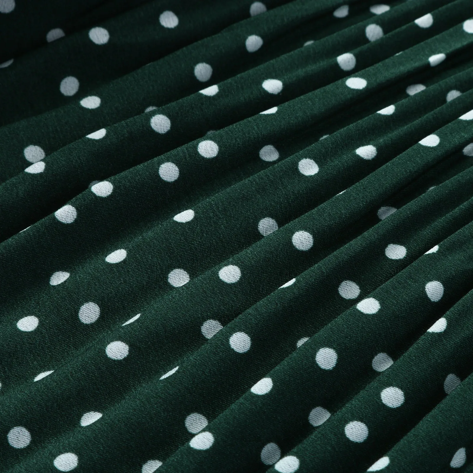 

Skirt For Women Fashion 2021 Summer Elegant Polka Dot Midi Maxi Swing Skirt Ladies High Waist Pleated Casual Sweet Skirts Korean