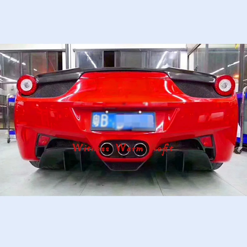 Разветвитель переднего бампера из углеродного волокна задний диффузор боковые