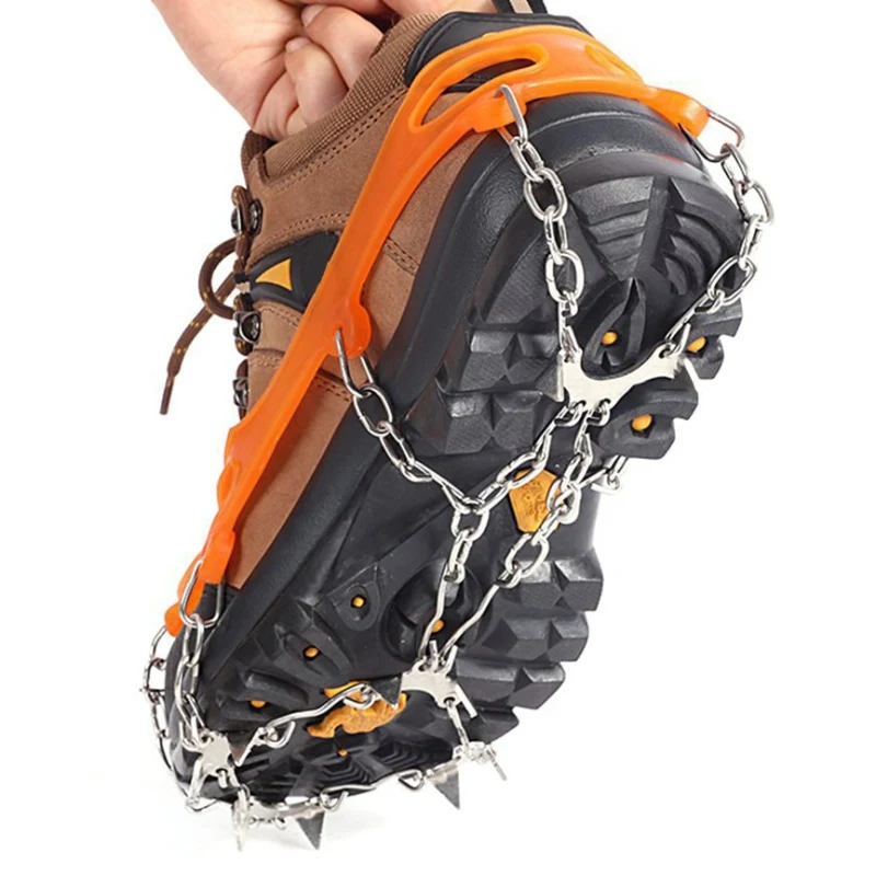 10 зуб лед снег противоскольжения бахилы скалолазание судороги нержавеющая сталь