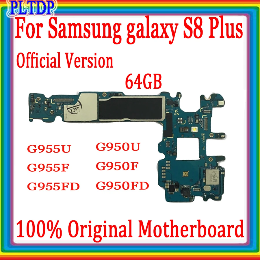 Официальная версия материнской платы для Samsung Galaxy S8 plus G950U G950F G950FD G955U G955F G955FD с