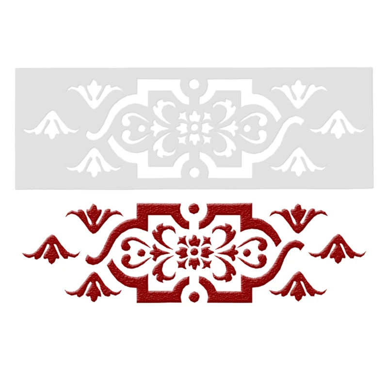 Пластиковый трафарет для свадебного торта форма украшения шоколадного десерта