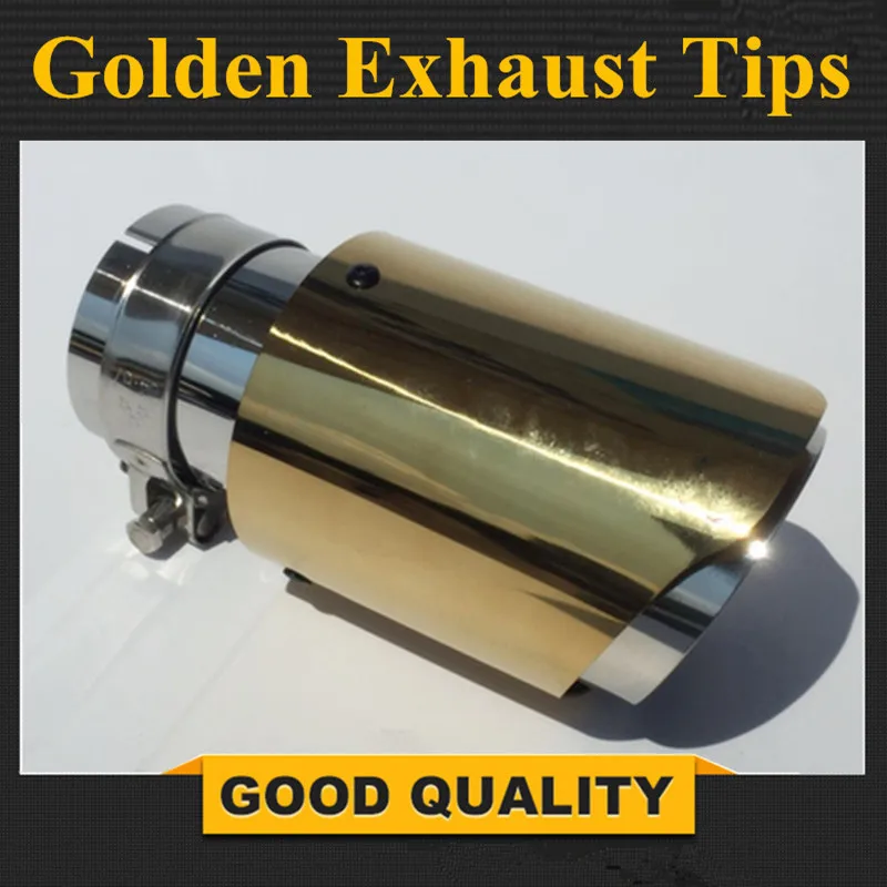 Бесплатная доставка: Универсальная выхлопная труба из нержавеющей стали в новом