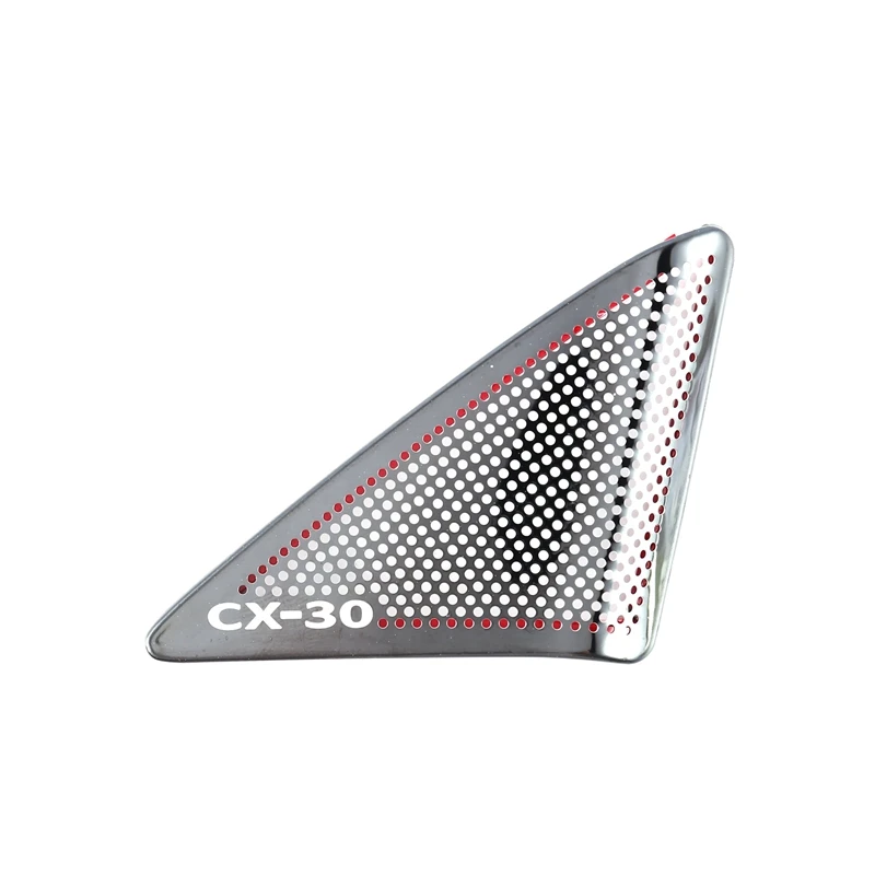 Car Front Column Speaker Cover for CX-30 2020 2021 &amp Rear Exhaust Vent Trim Stainless Steel | Автомобили и мотоциклы