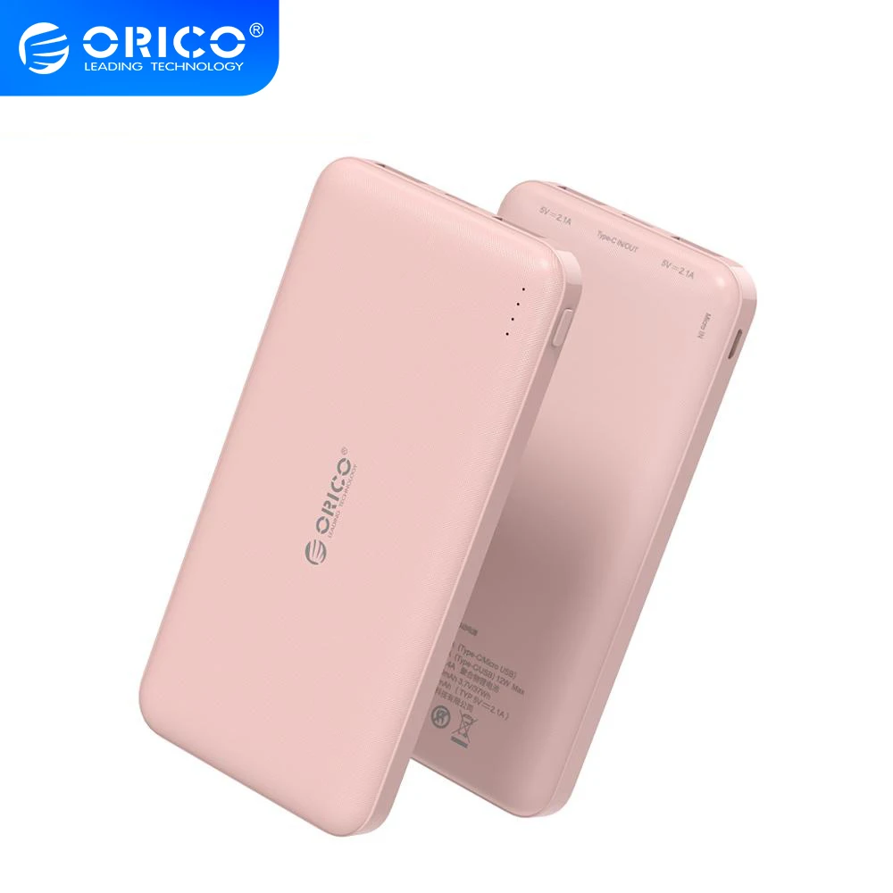 Портативный внешний аккумулятор ORICO 10000 мАч USB Type C|Внешние аккумуляторы| |