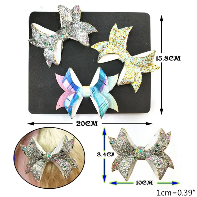 

Bow Bowknot Wooden Cutting Dies Stencil DIY Scrapbooking Album Stamp Craft Decor H37C